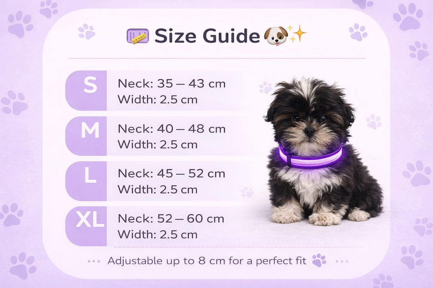 Keep Your Fur Baby Safe with This LED Collar