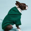 Casual Dog Sweatshirt with Raglan Sleeves and Yellow and Blue Color Blocks, Suitable for Dogs