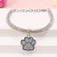 Elegant and fashionable rhinestone claw pendant necklace, suitable for cats and dogs, for wearing at home and outdoors.