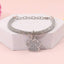 Elegant and fashionable rhinestone claw pendant necklace, suitable for cats and dogs, for wearing at home and outdoors.