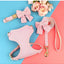 Luxury Corduroy Pet Set: Harness, Bowtie Collar & Leash Combo
