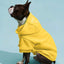 Casual Dog Sweatshirt with Raglan Sleeves and Yellow and Blue Color Blocks, Suitable for Dogs