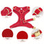 Luxury Corduroy Pet Set: Harness, Bowtie Collar & Leash Combo