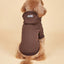 Casual Dog Sweatshirt with Raglan Sleeves and Yellow and Blue Color Blocks, Suitable for Dogs