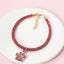 Elegant and fashionable rhinestone claw pendant necklace, suitable for cats and dogs, for wearing at home and outdoors.