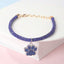 Elegant and fashionable rhinestone claw pendant necklace, suitable for cats and dogs, for wearing at home and outdoors.