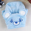 Cute Bear Ears Hoodie for Pet Dogs/Cats, Soft and Comfortable Plush, Suitable for Dogs and Cats, Blue