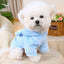 Cute Bear Ears Hoodie for Pet Dogs/Cats, Soft and Comfortable Plush, Suitable for Dogs and Cats, Blue