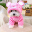 Cute Bear Ears Hoodie for Pet Dogs/Cats, Soft and Comfortable Plush, Suitable for Dogs and Cats, Blue