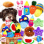 7-Piece Premium Puppy Play Set: Squeaky &amp; TPR Interactive Toys