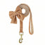 Luxury Corduroy Pet Set: Harness, Bowtie Collar & Leash Combo