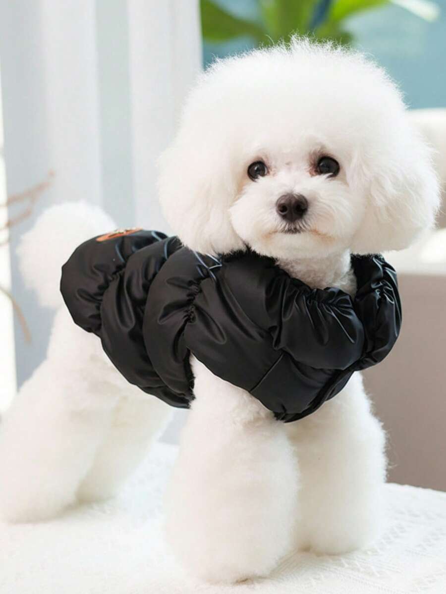 Autumn/Winter Dog Jacket/Vest Fleece Clothes for Teddy French Bulldog and Small Dogs Warm Pet Coat