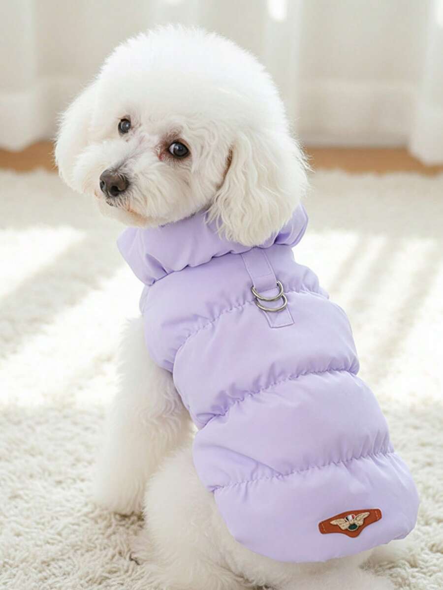 Autumn/Winter Dog Jacket/Vest Fleece Clothes for Teddy French Bulldog and Small Dogs Warm Pet Coat