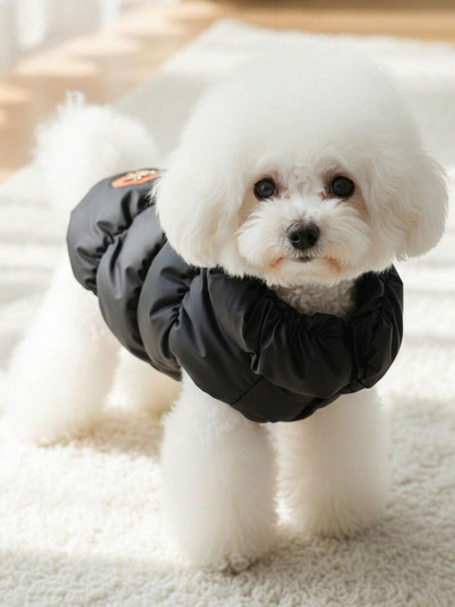 Autumn/Winter Dog Jacket/Vest Fleece Clothes for Teddy French Bulldog and Small Dogs Warm Pet Coat