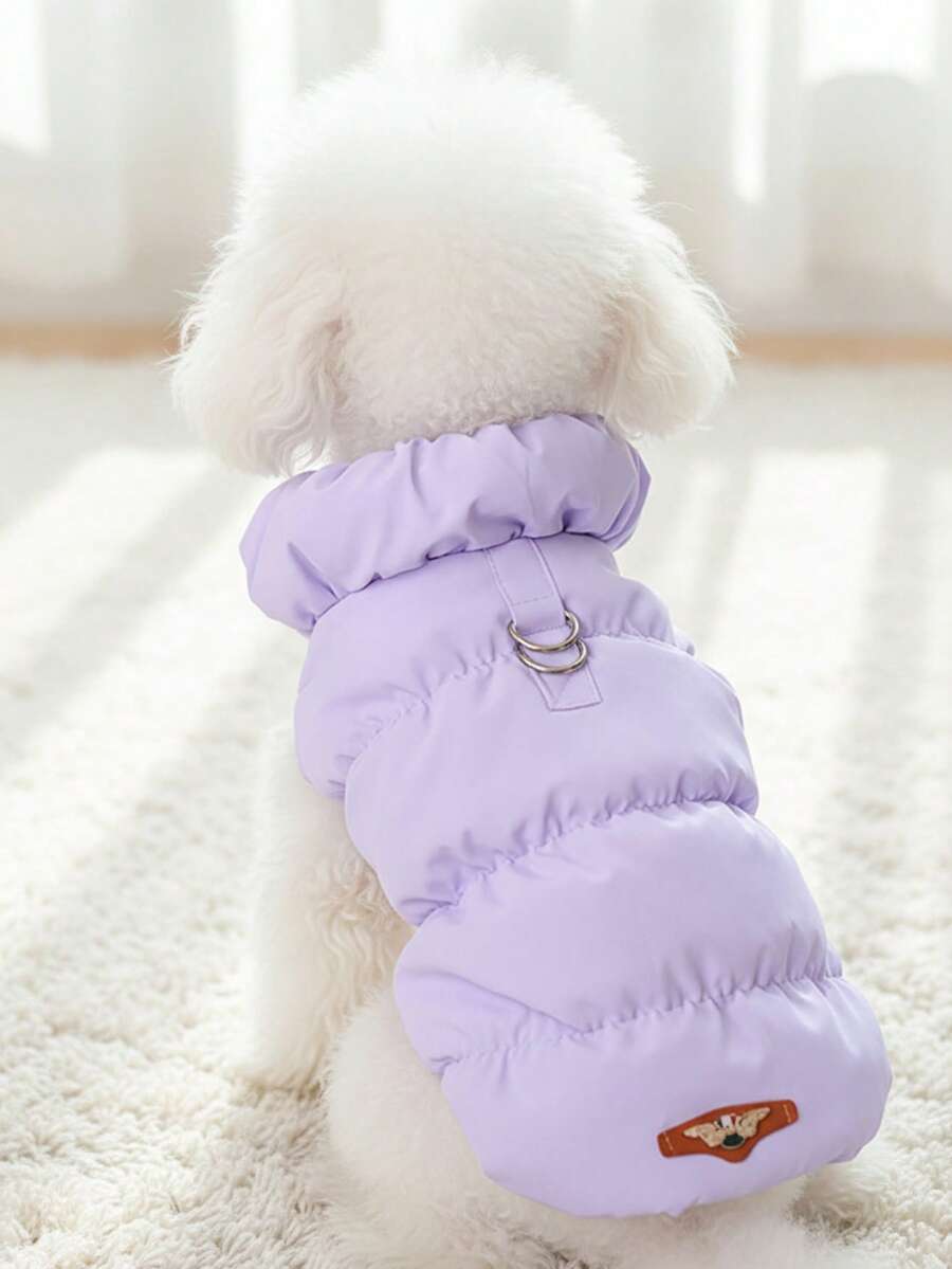 Autumn/Winter Dog Jacket/Vest Fleece Clothes for Teddy French Bulldog and Small Dogs Warm Pet Coat