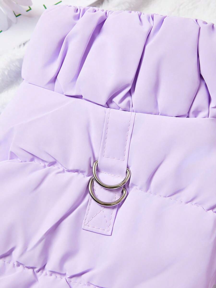 Autumn/Winter Dog Jacket/Vest Fleece Clothes for Teddy French Bulldog and Small Dogs Warm Pet Coat