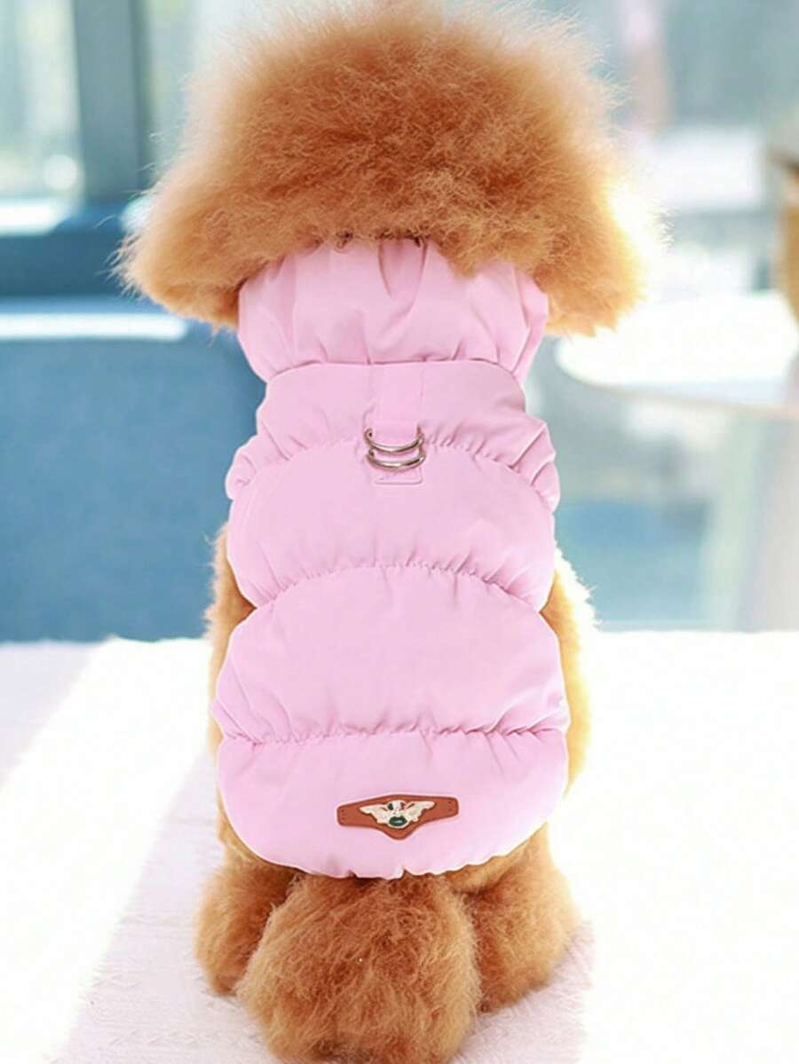 Autumn/Winter Dog Jacket/Vest Fleece Clothes for Teddy French Bulldog and Small Dogs Warm Pet Coat