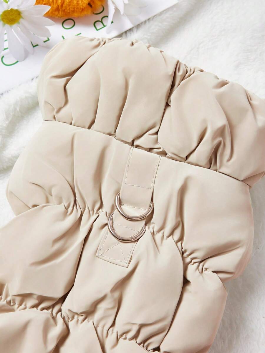 Autumn/Winter Dog Jacket/Vest Fleece Clothes for Teddy French Bulldog and Small Dogs Warm Pet Coat