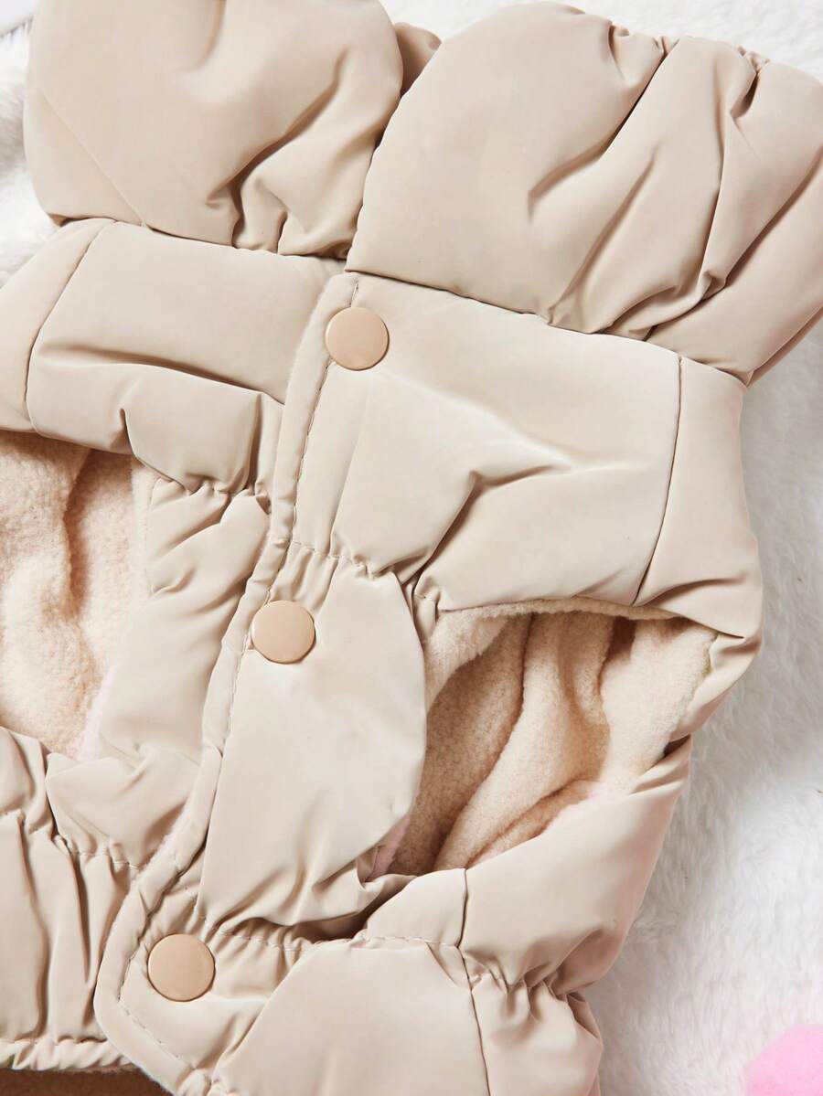 Autumn/Winter Dog Jacket/Vest Fleece Clothes for Teddy French Bulldog and Small Dogs Warm Pet Coat