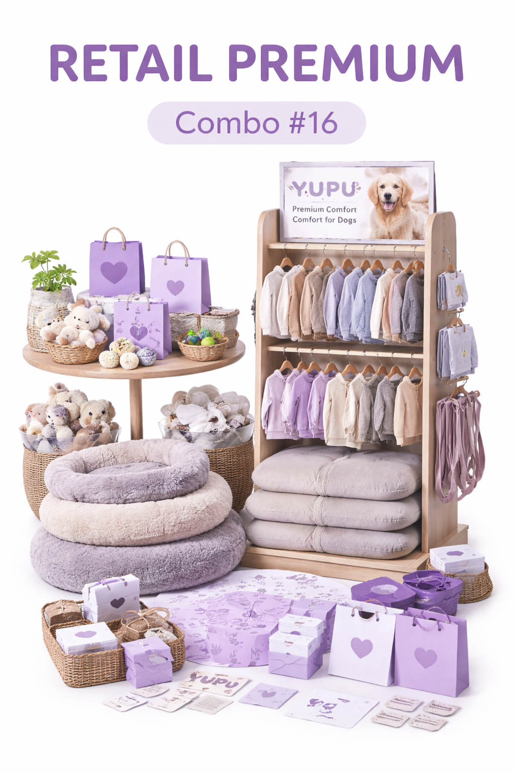 Retail Premium – 15 Premium Tees, 10 Hoodies, 10 Vests, 10 Bandanas