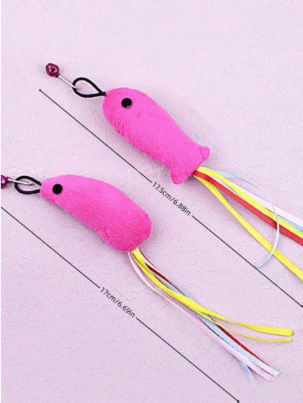 Ultimate Interactive Cat Teaser Refill Set: 7-Piece Bug &amp; Butterfly Collection