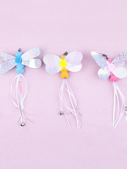 Ultimate Interactive Cat Teaser Refill Set: 7-Piece Bug &amp; Butterfly Collection