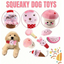 7-Piece Premium Puppy Play Set: Squeaky &amp; TPR Interactive Toys
