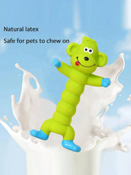 Quirky Animal Latex Squeaky Toy: Durable Fun for Dogs &amp; Puppies