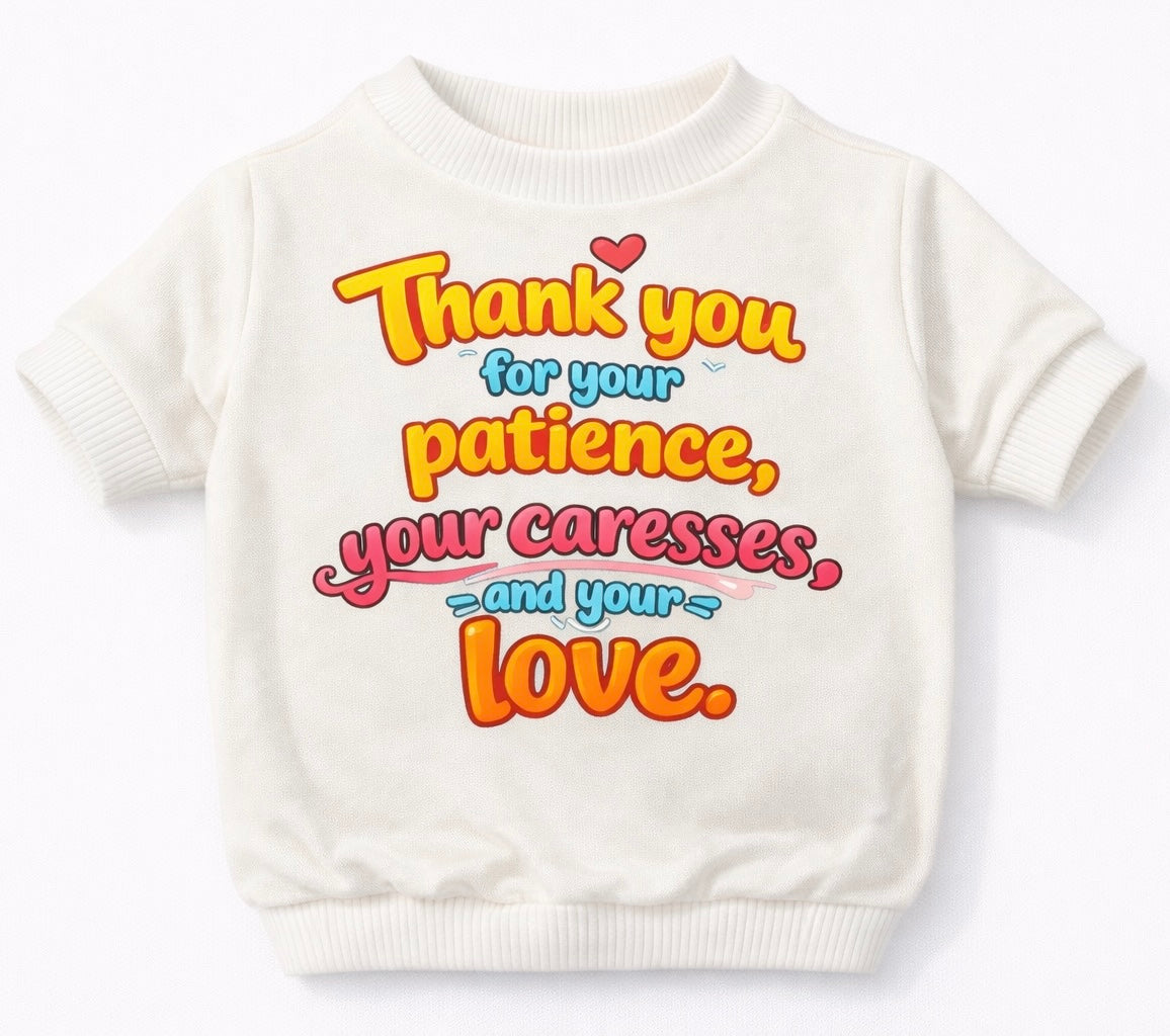 T-shirt "If my dog could talk" - Dog Clothes