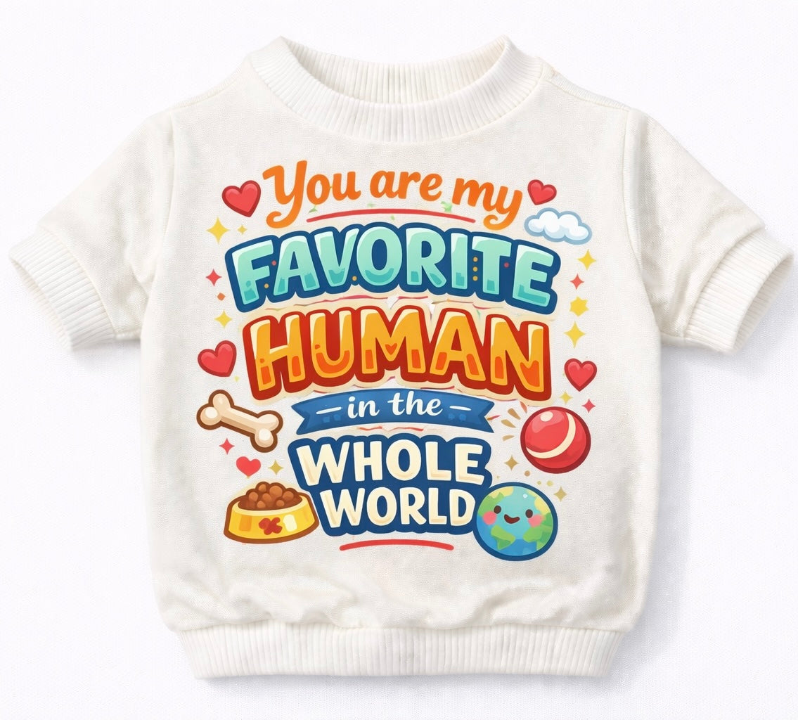 T-shirt "If my dog could talk" - Dog Clothes