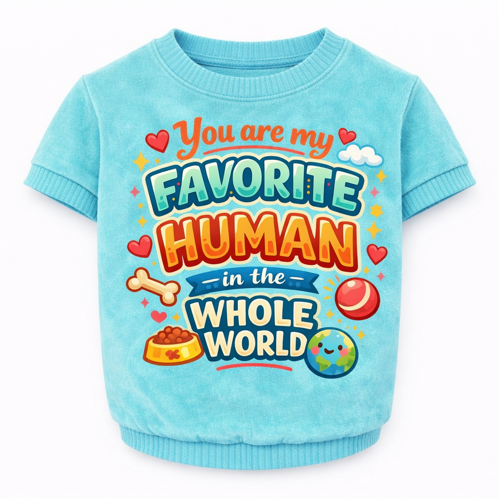 T-shirt "If my dog could talk" - Dog Clothes