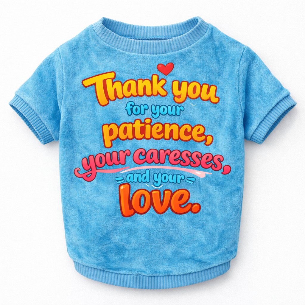 T-shirt "If my dog could talk" - Dog Clothes